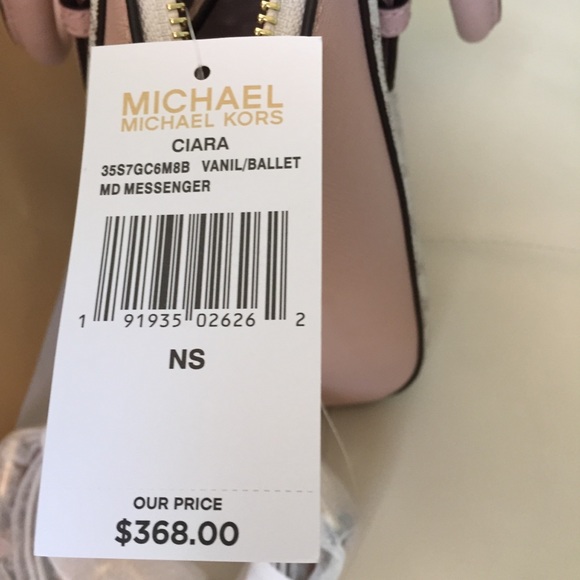 NWT MICHAEL KORS CIARA VANILLA BALLET SET SATCHEL - Picture 5 of 8